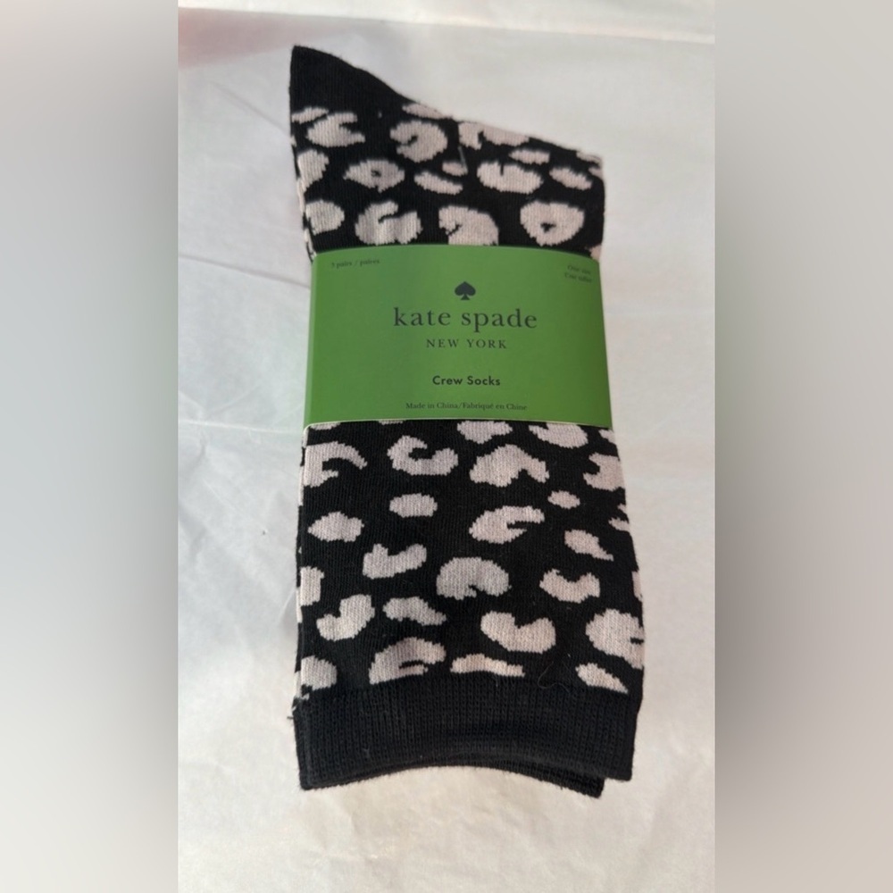 Kate Spade 3 pairs of long socks